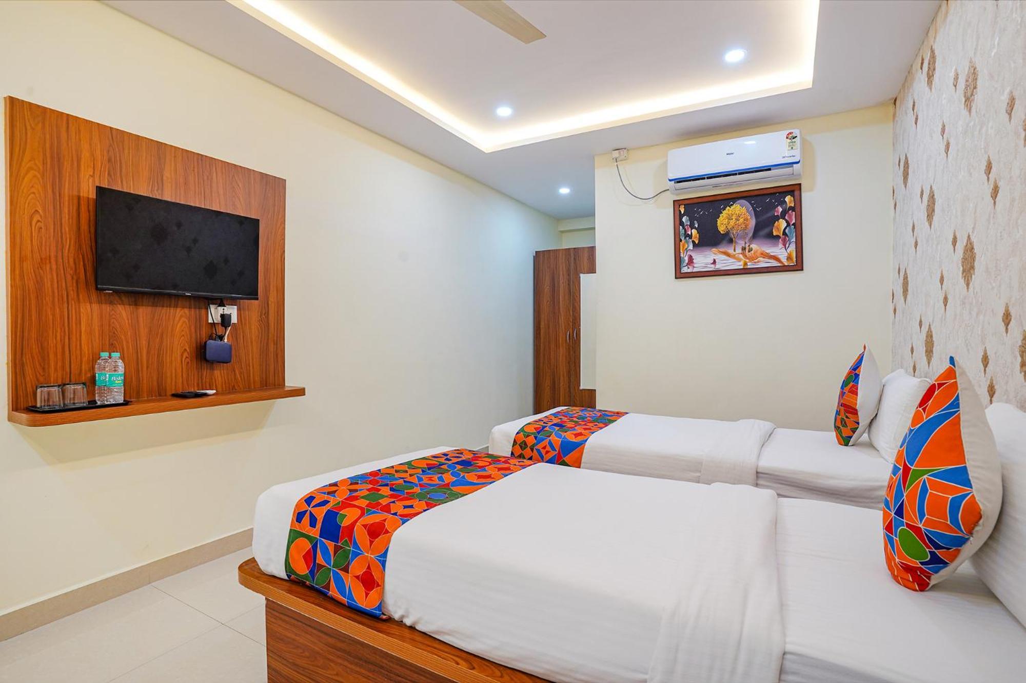 Fabhotel Partha Residency - Nr Iskcon Kr Puram バンガロール エクステリア 写真