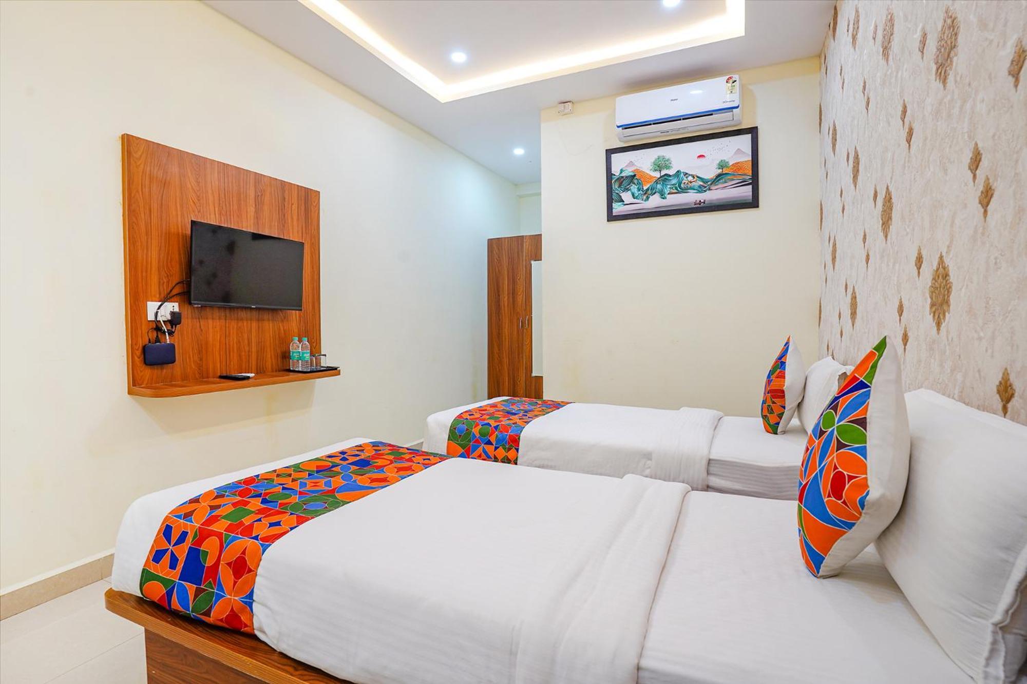 Fabhotel Partha Residency - Nr Iskcon Kr Puram バンガロール エクステリア 写真